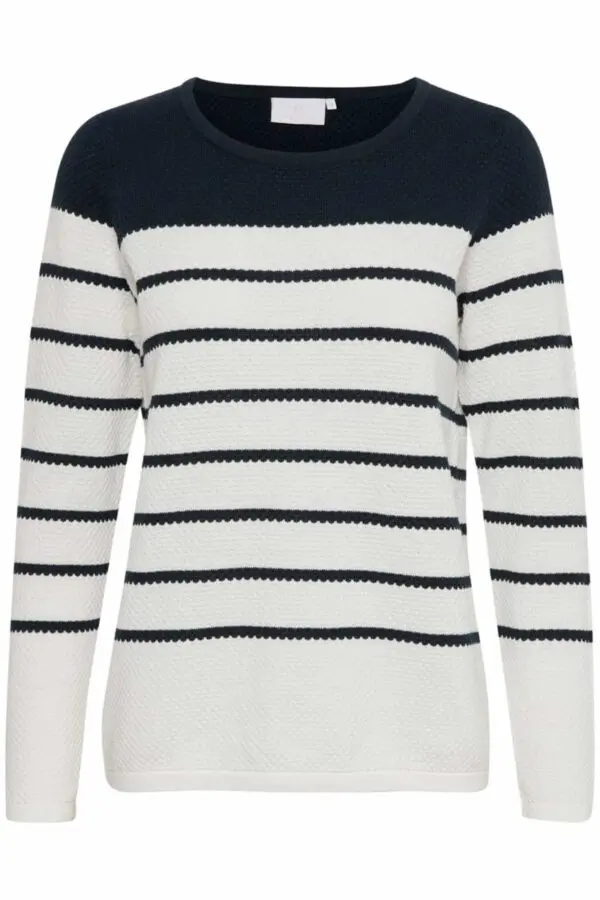 Kaffe Matta Pullover - Chalk
