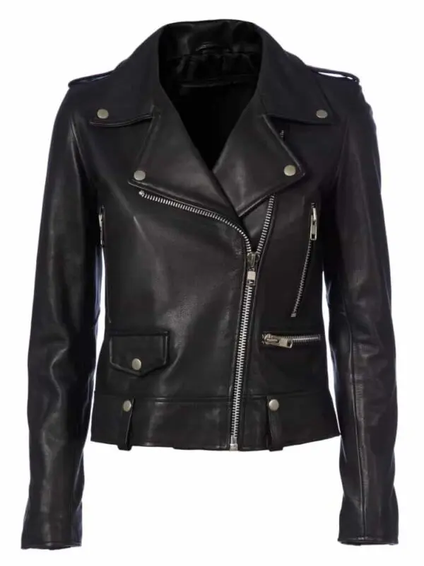 MDK Seattle Leather Jacket - Black