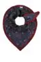 Pom Amsterdam 5783 Shawl - Double Festive Bows Blue