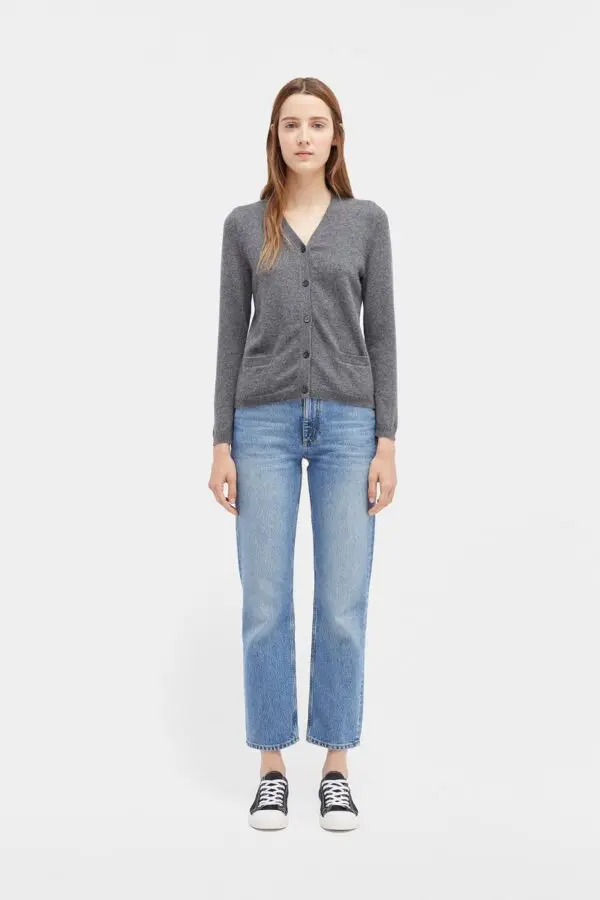 Chinti & Parker The Cardi - Grey - Image 5