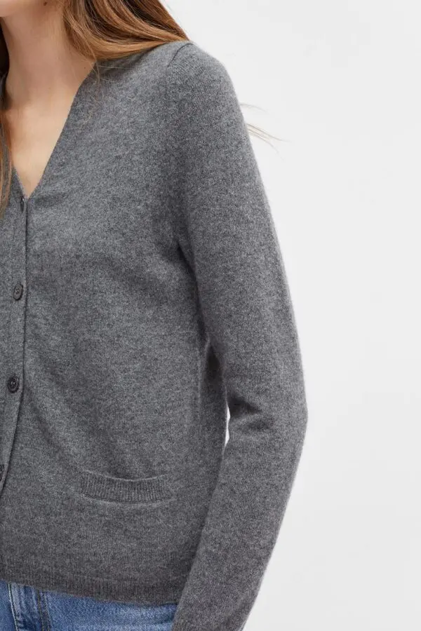 Chinti & Parker The Cardi - Grey - Image 4