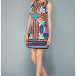 Hale Bob Solyn 6644 Dress - Fuchsia