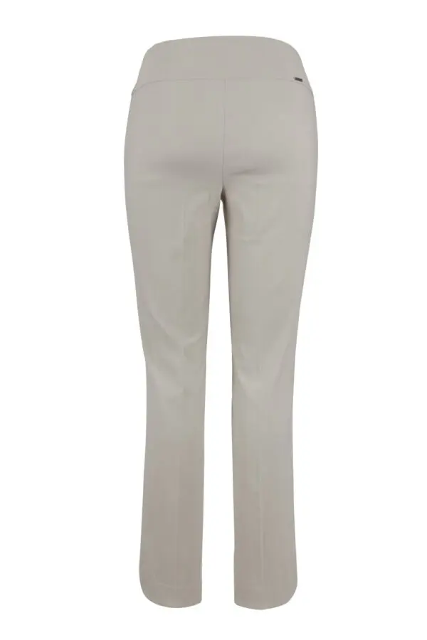 Up! Pants 65027 Tulip Edge Trouser - Ecru - Image 2