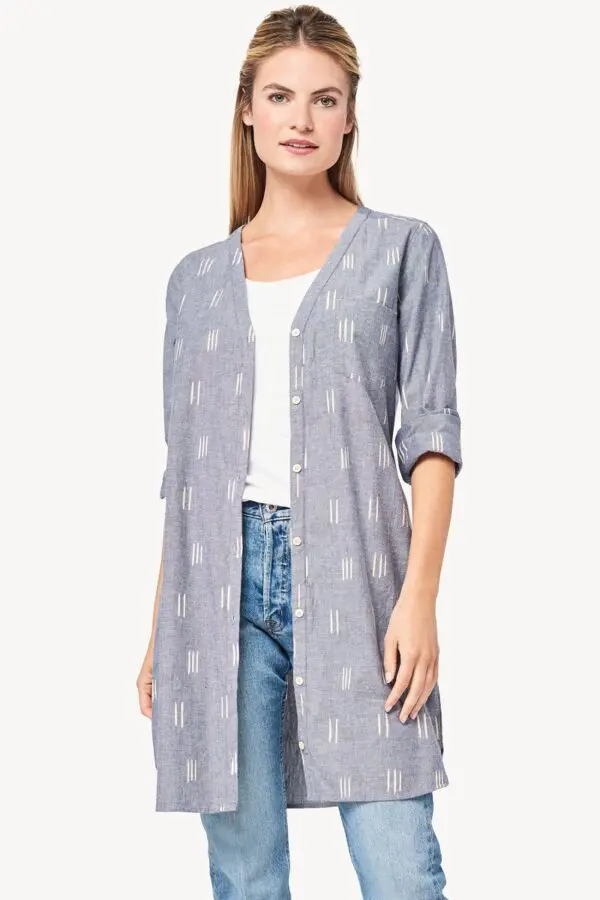 Lilla P Shirt Dress - Ikat - Image 8