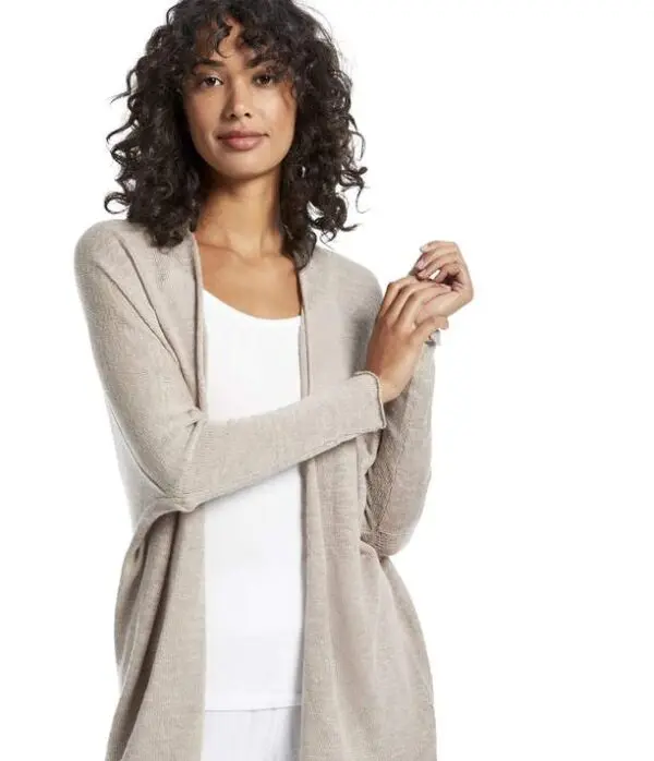Michael Stars Joslyn Open Cardigan - Castle - Image 2