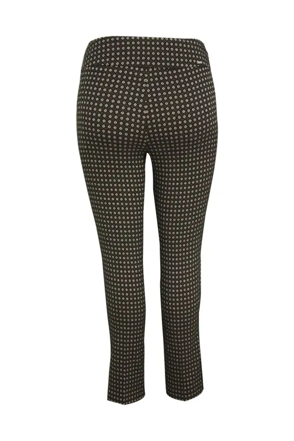 Up Pants 66573 Techno Side Split Pull On Trouser - Diamond - Image 2