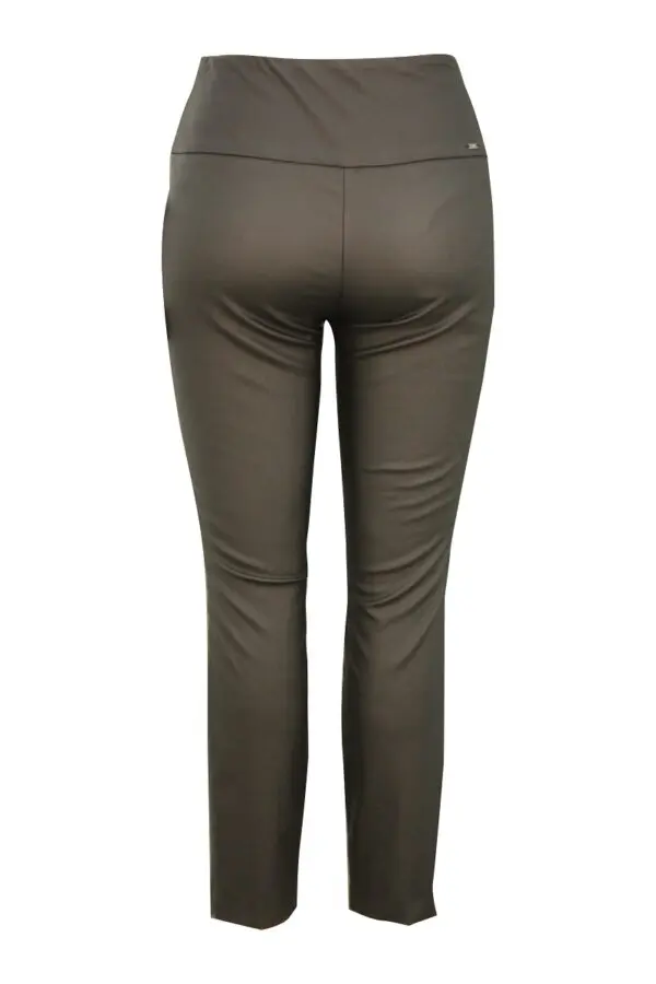 Up Pants 66587 Leather Look Trouser - Black - Image 2