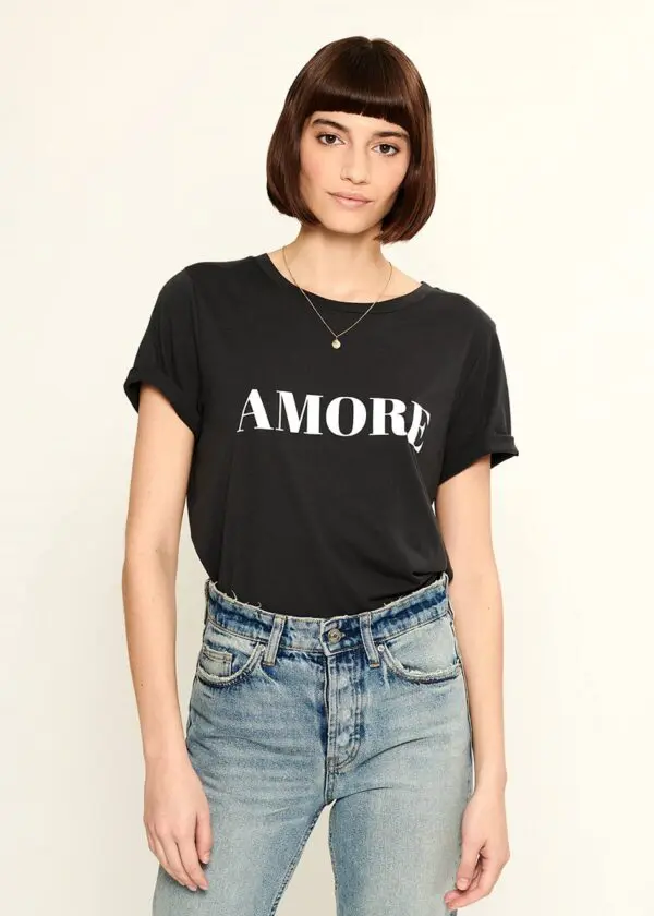 South Parade Lola Amore T Shirt - Black