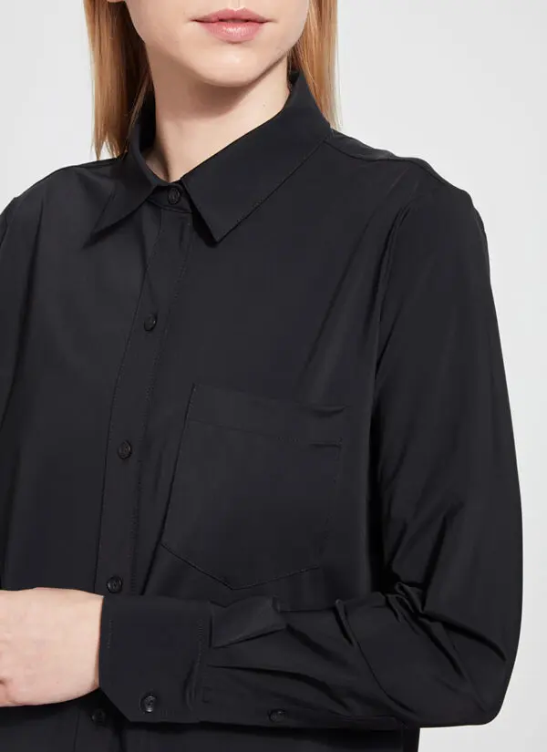 Lyssé Schiffer Button Down Shirt - Black - Image 5