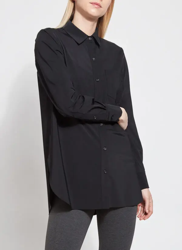 Lyssé Schiffer Button Down Shirt - Black - Image 2