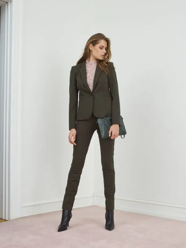 Rosemunde Lana Jacket - Black Green - Image 3