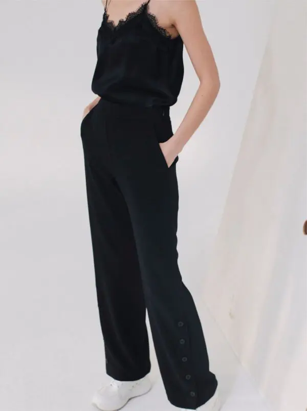 Sita Murt Crepe Trousers 595703 - Black - Image 5