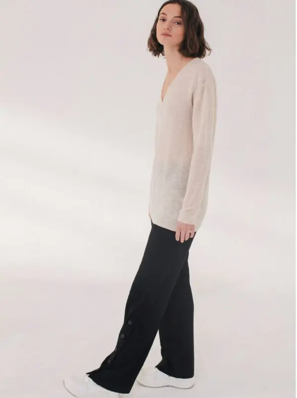 Sita Murt Crepe Trousers 595703 - Black - Image 3