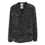 Project AJ117 Glory Blouse - Black Leo