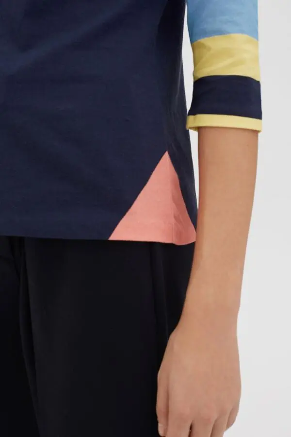 Chinti & Parker Abstract Top - Navy / Multi - Image 2