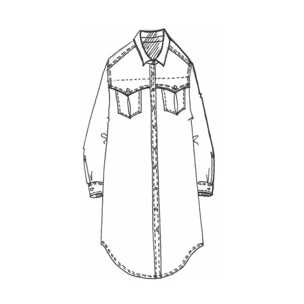 Project AJ117 Dia Dress - Army - Image 2