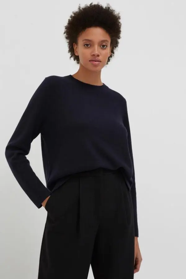 Chinti & Parker The Boxy Sweater - Navy