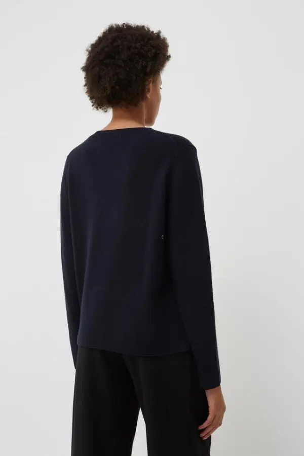 Chinti & Parker The Boxy Sweater - Navy - Image 3
