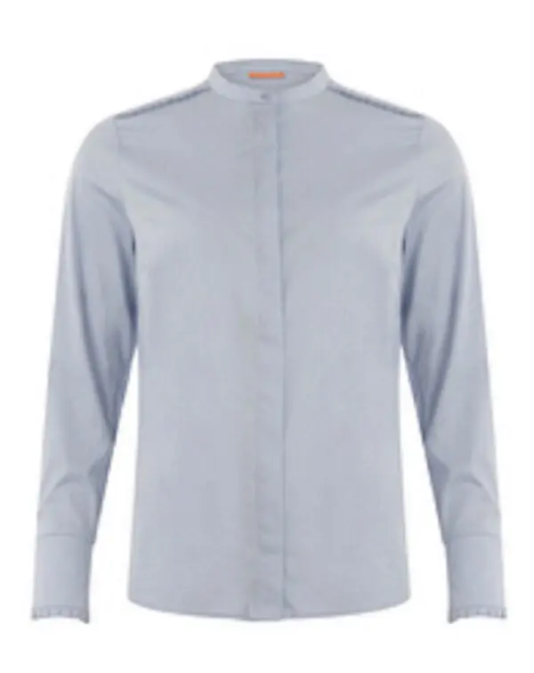 Coster Copenhagen Feminine Fit Shirt - Oxford Blue
