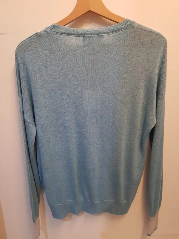 Maison Anje Letoscane Sweater - Sky - Image 3