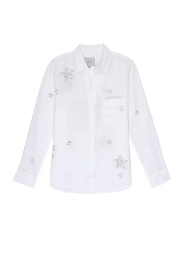 Rails Charli Shirt - Metallic Stars