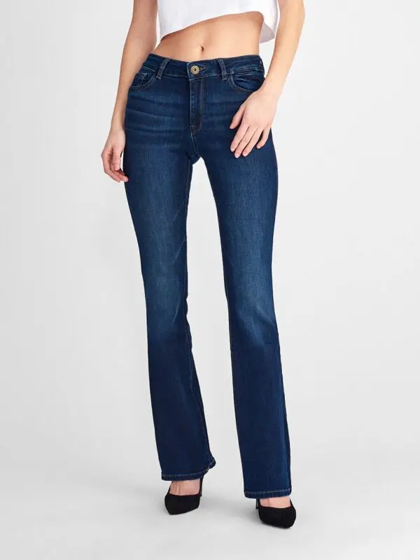 DL1961 Bridget High Rise Bootcut Jean - Peak