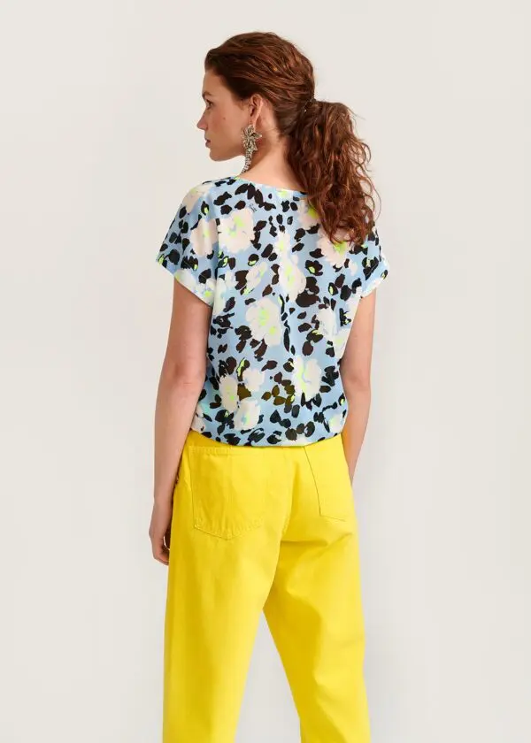Essentiel Antwerp Vonger Top - Combo 2 Trinidad Blue - Image 7