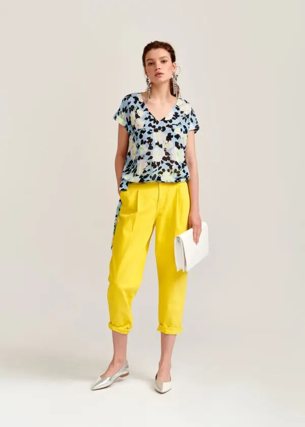 Essentiel Antwerp Vonger Top - Combo 2 Trinidad Blue - Image 6