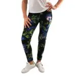 Up Pants 66836 28" Slim Leg Side Slit Pull On Trouser - Miami
