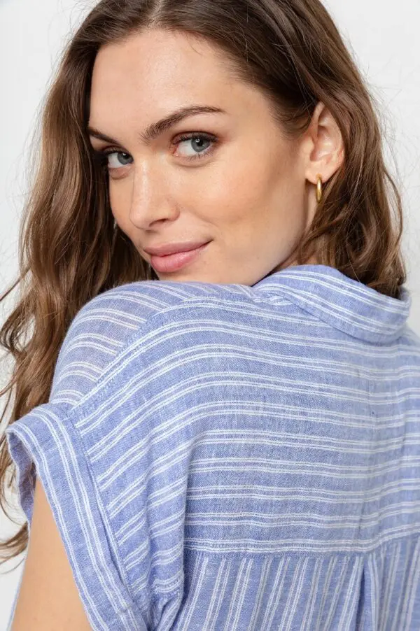 Rails Whitney Blouse - Ludlow Stripe - Image 4