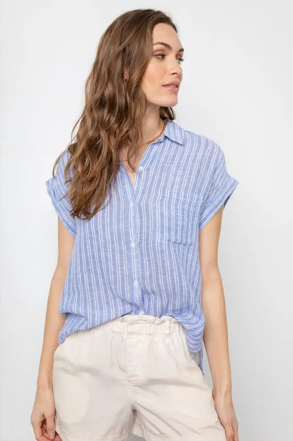 Rails Whitney Blouse - Ludlow Stripe - Image 2