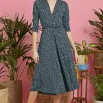 Onjenu Amy Dress - Themis Navy
