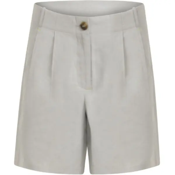 Coster Copenhagen Shorts with Horn Button - Frost Blue