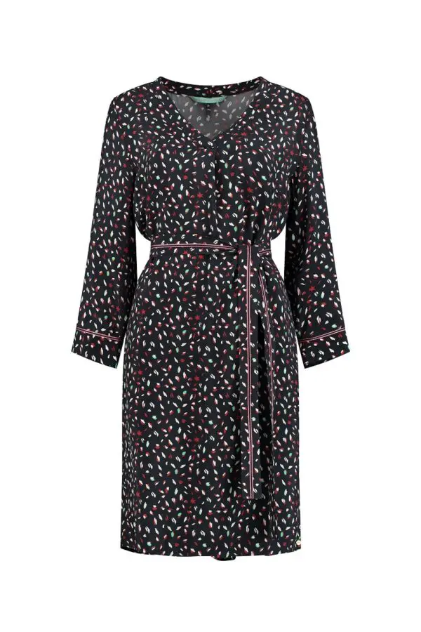 POM Amsterdam SP6341 Dress - Leopard Dark by Katja