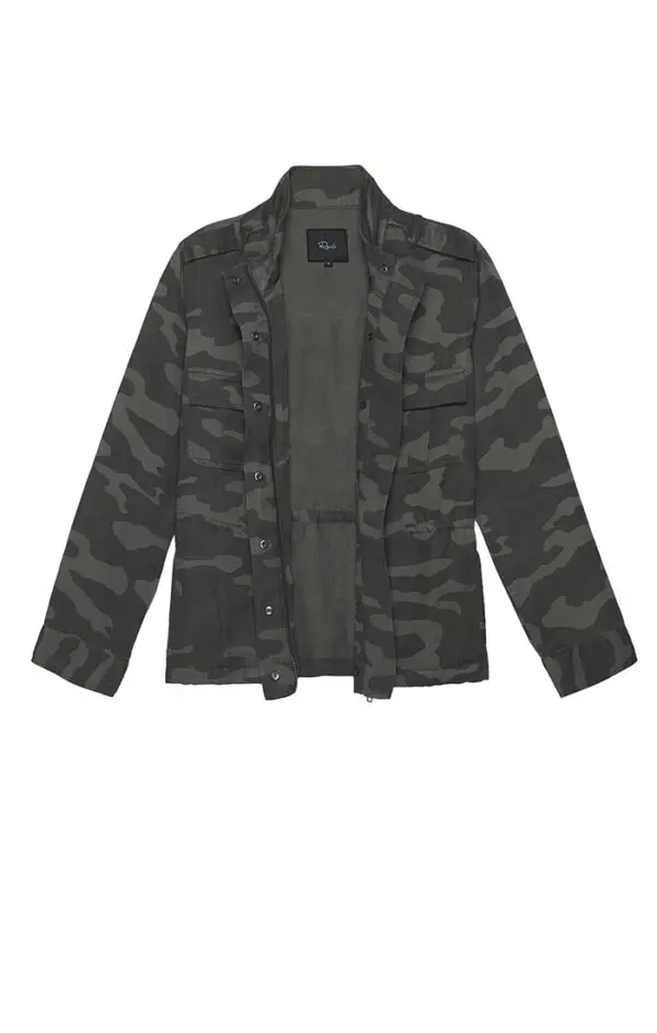 Rails Trey Jacket - Charcoal Camo