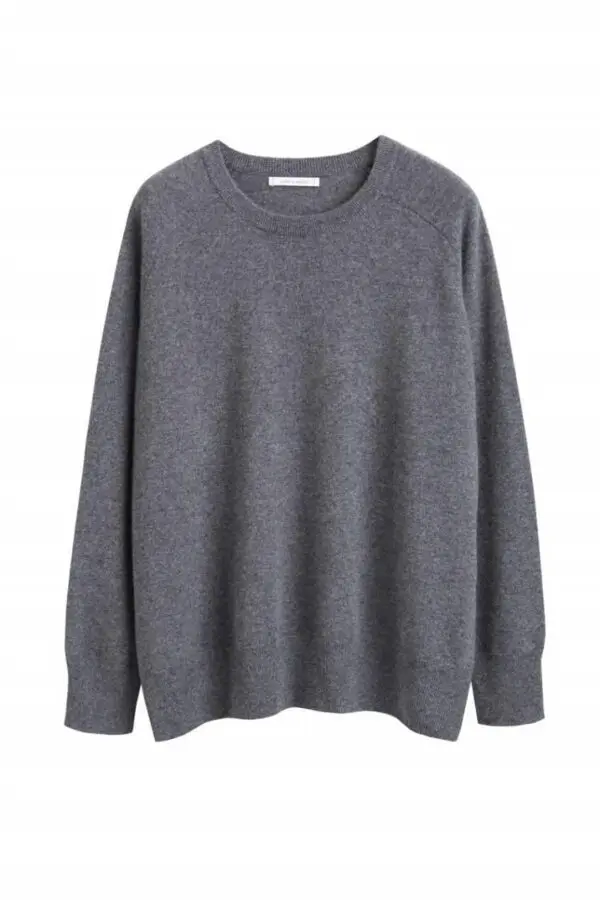 Chinti & Parker Slouchy Sweater - Grey - Image 3