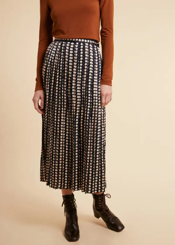 Frnch Edvina Skirt - Bleu Marine - Image 3