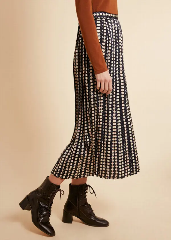 Frnch Edvina Skirt - Bleu Marine - Image 2