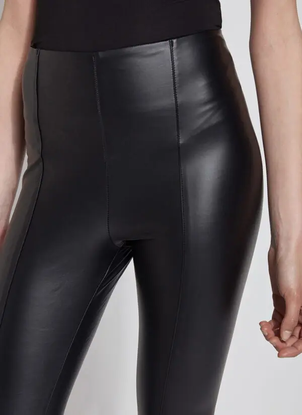 Lyssé Hi Waist Vegan Leggings - Black - Image 2