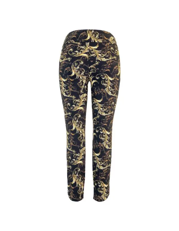 Up Pants 67027 Techno 28" Leg Petal Slit Trousers - Valentino - Image 2