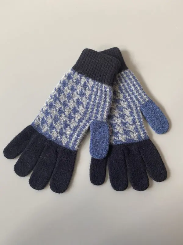 Robert Mackie Glenfinnan Gents' Gloves - Blue / Grey