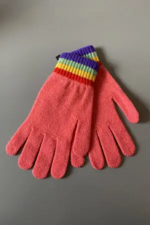 Robert Mackie Ranza Ladies' Gloves - 2004 Rainbow Stripe