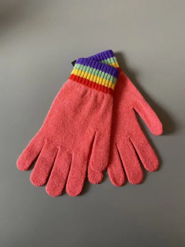 Robert Mackie Ranza Ladies' Gloves - 2004 Rainbow Stripe