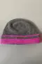 Robert Mackie Lorn Hat - Charcoal Grey / Pink