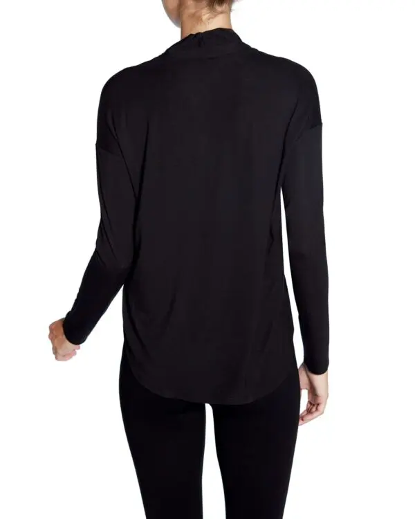 Up Pants 30170 V Neck Top - Black - Image 2