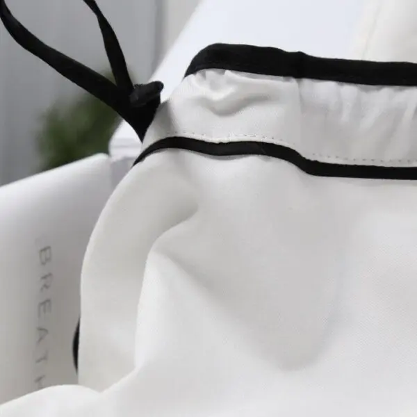 Breathe Organic Cotton Pyjamas - White - Image 2