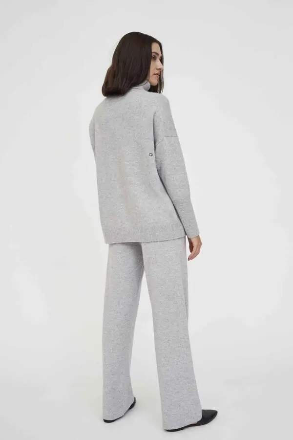 Chinti & Parker Relaxed Polo - Silver - Image 3