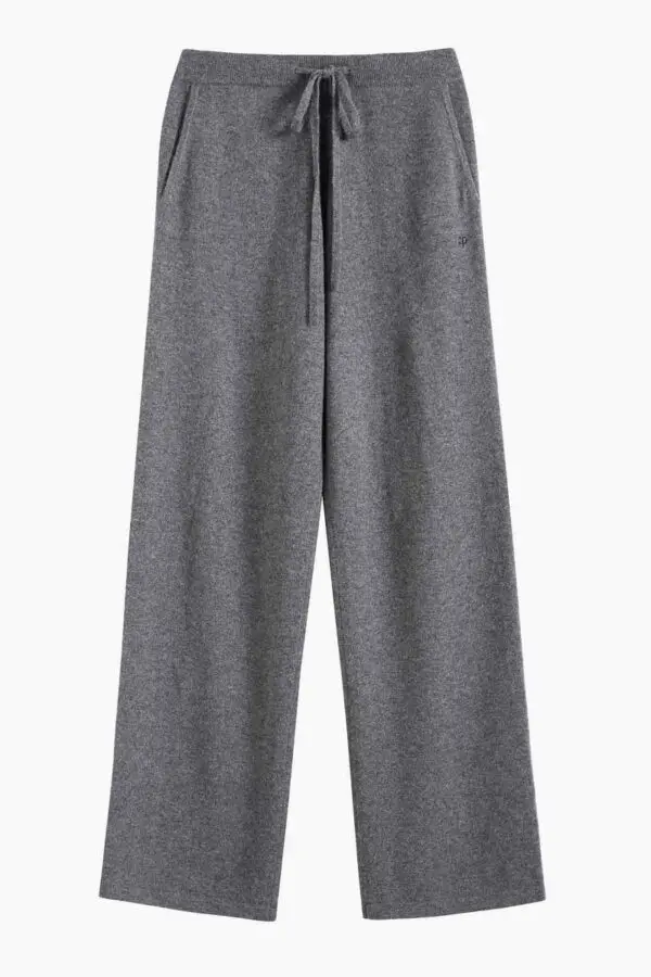 Chinti & Parker Wide Leg Pants - Grey - Image 3