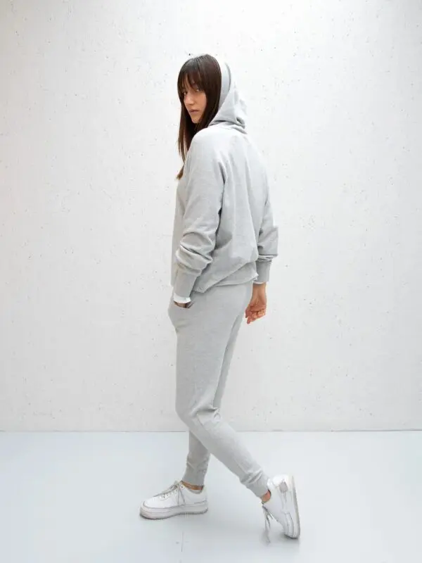 Chalk Lucy One Size Lounge Pant -Silver - Image 3