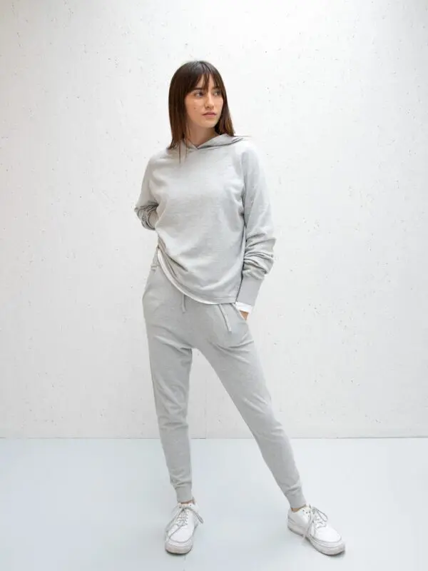 Chalk Lucy One Size Lounge Pant -Silver